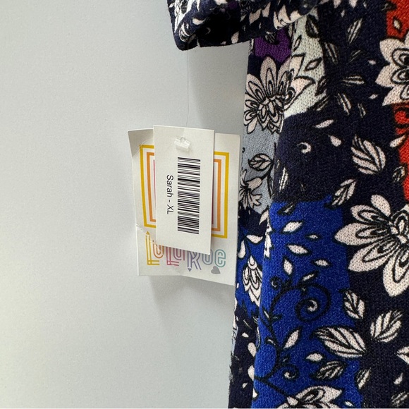 LuLaRoe Sarah Long Cardigan Size XL NWT Open Front Duster - Picture 6 of 6